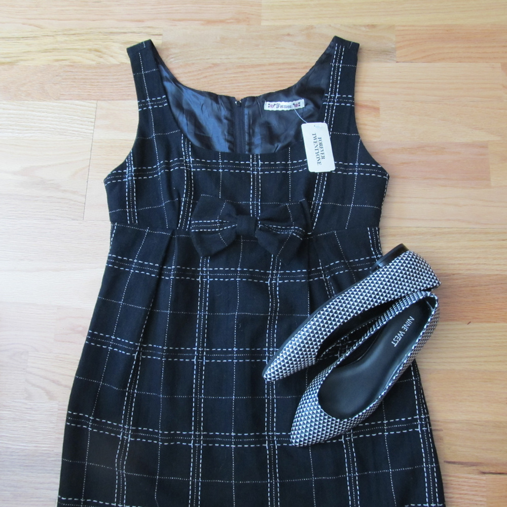 ❗️FREE Plaid Windowpane Wool dress MUST BUNDLE